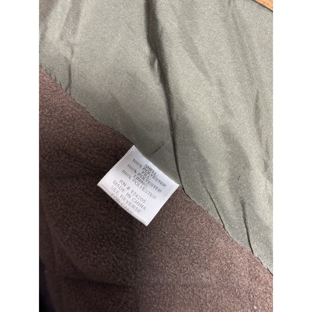 FX Fusion Quilted Field Vest Men's Size 2XL Fleece Lined Full Zip Snap Pockets - Picture 7 of 8